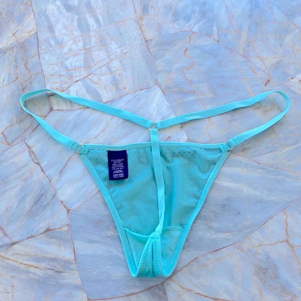 VS  Vintage Dream Angel Very Sexy V-String Thong Panty G-String Pantie One Size - Picture 8 of 11